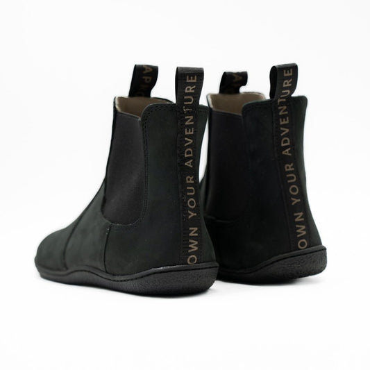 Black Chelsea Barefoot Mens